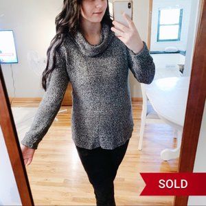 SOLD - Calvin Klein Cowl Turtleneck Sweater